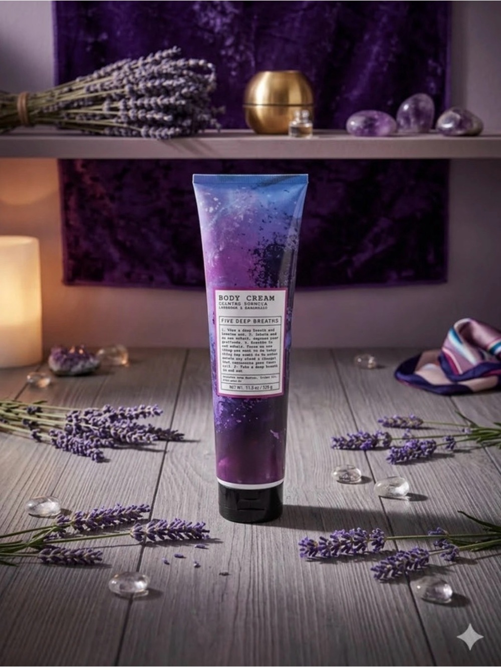 Lavender Body Cream - Purple | Calming Moisture for Soft Skin